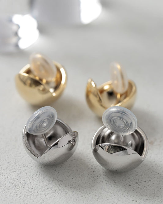 【14KGP】ボールモチーフイヤリング