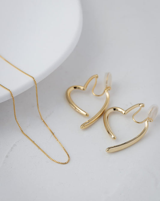 ＜セット＞華やかイヤリング×ネックレス